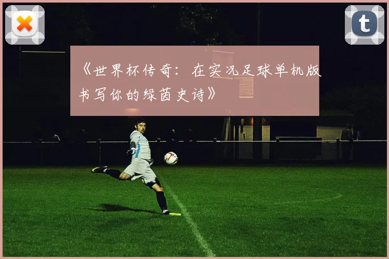 《世界杯传奇：在实况足球单机版书写你的绿茵史诗》